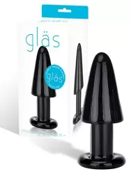 Анальная пробка Intruder коническая – черный