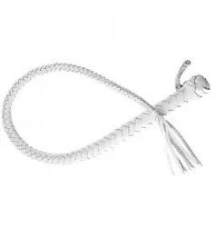 Плеть однохвостая Sitabella Змея – белый