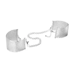 Наручники из металлической сетки Metallic Mesh Handcuffs – серебристый