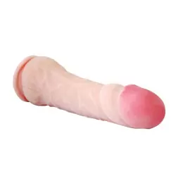 Крупный фаллоимитатор The Big Penis на присоске – телесный