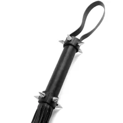 Плеть Spiked Hand Whip – черная