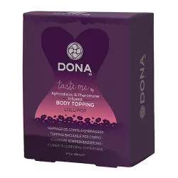 Карамель для тела Dona Taste Me Lollipop с феромонами – леденец, 59 мл