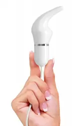 Вибромассажер iSex с набором USB-насадок – белый