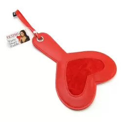 Шлепалка в форме сердца Furry Heart Paddle