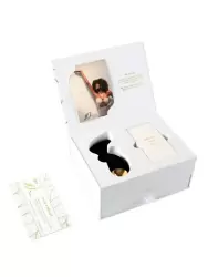 Подарочный набор Svakom Pulse Box: стимулятор Pulse Pure, лубрикант и клинер Swiss Navy, маска на глаза и лента для связывания