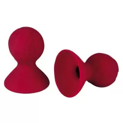 Помпы для сосков Smile Nipple Teaser - красный