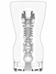 Нереалистичный мастурбатор Tenga Premium Soft Case Cup, 15,5 см, ТПЭ, белый