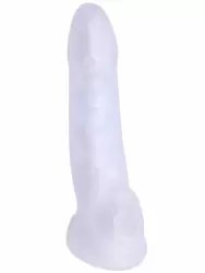 Стимулирующая насадка-удлинитель Doc Johnson MERCI, с подхватом мошонки, Ultraskyn, 15,2 см