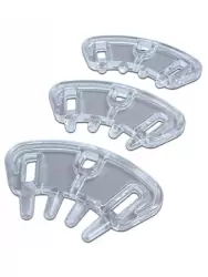 Набор насадок Mystim с шипами для Pubic Enemy 3 шт