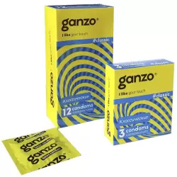 Презервативы Ganzo Classic классические – 3 шт
