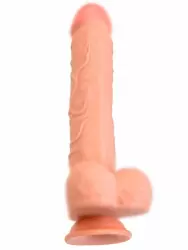 Реалистичный фаллоимитатор My Babe by RealStick My Idol, TPE, 28,5 см, телесный