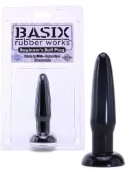 Анальная пробка для начинающих Beginner's Butt Plug – черный