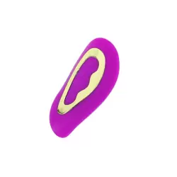 Перезаряжаемый вибромассажер для двоих Indulgence с режимом пространственного управления – розовый