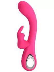 Вибратор-кролик Baile Novak, 12 режимов, со стимуляцией зоны G, 19,8 см