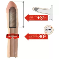 Насадка удлинитель Kanikule Extender Cap 3 – телесная