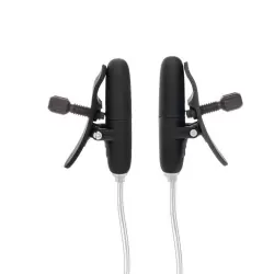 Вибрирующие зажимы на соски Heated Nipple Teasers нагревающиеся – черный