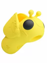 Вакуумный мини-стимулятор клитора Baile  Magic Bee, на палец, 7 см, 10 режимов, силикон, желтый