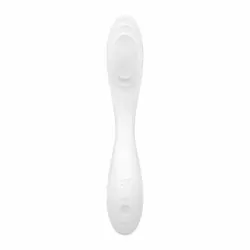 Вибратор Satisfyer Rrrolling Pleasure с движущимся шариком для стимуляции точки G (белый)