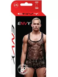 Мужская майка-борцовка милитари - L/XL