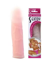 Дилдо-реалистик Sextoy с гибким каркасом – телесный