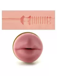 Мастурбатор ротик Fleshlight SIAC Sukit Draft в банке - розовый