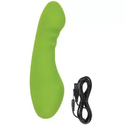 Перезаряжаемый мини-вибромассажер Lust by Jopen L2.5 – зеленый