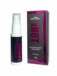 Оральный гель Hot Flowers Oral Hot со вкусом тутти-фрутти, 15 мл