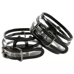 Наручники Bare Bondage Wrist Cuffs виниловые