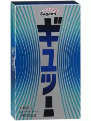 Латексные презервативы Sagami 6 FIT-V - 12 шт.