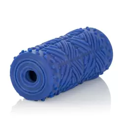 Мастурбатор Apollo Reversible Premium Masturbator Max двусторонний – голубой