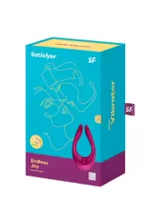 Перезаряжаемый вибромассажер Satisfyer Partner Multifun 2 (Berry)