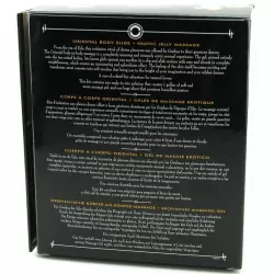 Набор для эротического массажа «Восточная схватка» Экзотические фрукты – 2 х 225 мл