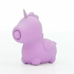 Стимулятор клитора с пульсацией Unihorn Karma Lilac, фиолетовый