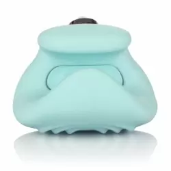 Элегантный вибромассажёр-кольцо Calexotics Pave Liz - голубой