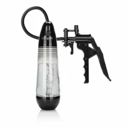 Ручная вакуумная помпа для мужчин Optimum Series Magic Pump,  с насосом, 16 см, ТПЕ, черный с прозрачным