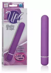 Прямой вибромассажёр Calexotics Shake it Up Power Packed Gyrating Massager - пурпурный