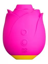 Бесконтактный стимулятор клитора Romp Suction Rose, 7,6 см, в форме розы, розовый