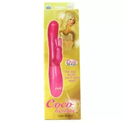 Вибромассажер Coco Licious Love Bunny – розовый