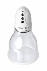 Вакуумная помпа для груди Erotist. 22 см, АБС-пластик