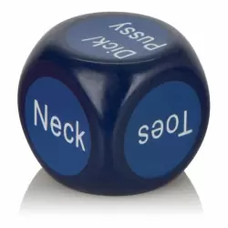 Эротические игральные кости Calexotics Shane's World Sex Dice – розовый, фиолетовый, синий