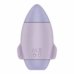 Вакуумно-волновой вибростимулятор клитора Satisfyer Mission Control, два мотора, 12 режимов, фиолетовый