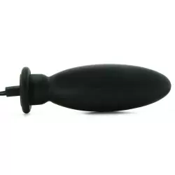 Набор электростимуляторов Shock Therapy анальная пробка и зажимы на соски – черный