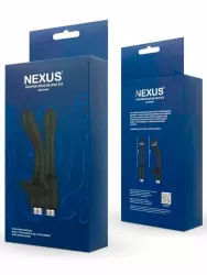 Набор для анального душа Nexus Beginner, 2 насадки, черный