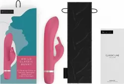 Вибратор кролик Bswish Bwild Classic Bunny. Розовый