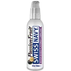 Ароматизированный лубрикант Swiss Navy со вкусом маракуйи – 118 мл