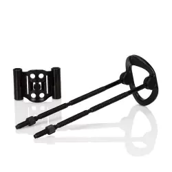 Силиконовый экстендер Penis Extender – черный