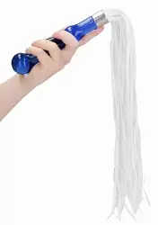 Плетка со стимулятором из стекла Chrystalino Whipster