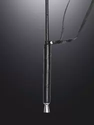 Стек в форме сердца Sitabella из натуральной кожи – черный