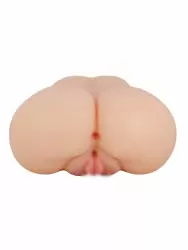 Реалистичный мастурбатор Baile Luna, 13,5 см, мини-полуторс вагина-анус, ТПР