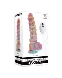 Фаллоимитатор необычной формы на присоске с вибрацией Fantasy